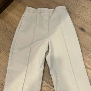 Beige dress pants- tailored. Size S tailored to xs- Zara straight leg